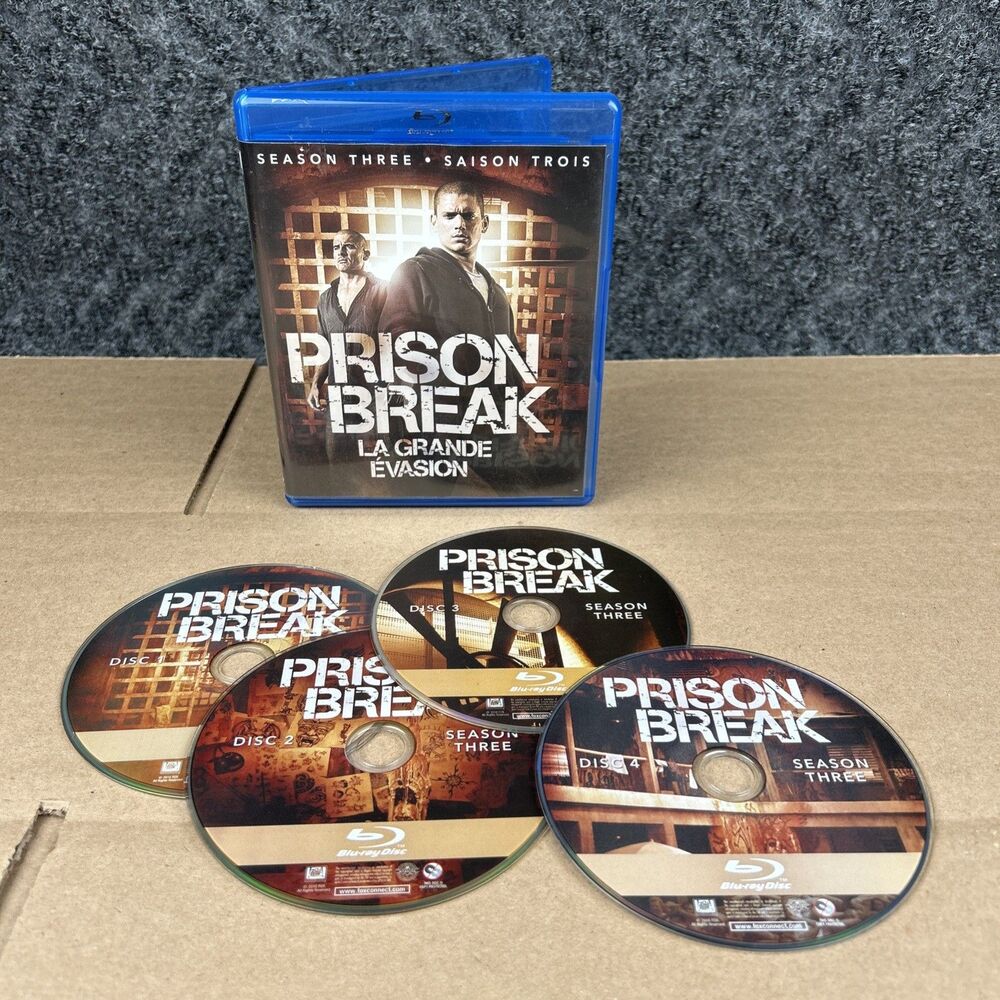 Prison Break Season 3 (Bilingual) [Blu-ray]